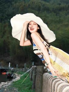 BILLI ZILLY | Mũ đi biển Billi Zilly cỡ lớn chống tia UV mùa hè 2025 Mũ đi biển phong cách thường ngày cho nữ Mũ đi biển chống nắng