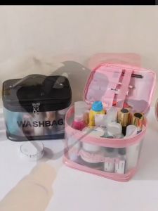 Gratis Ongkir - Tas Kosmetik Washbag / Tas Alat MakeUp / Tas Make Up Wanita / Cosmetic Bag Organizer