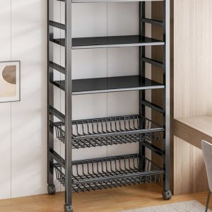 Simple Home Multi-level Storage Bookshelf