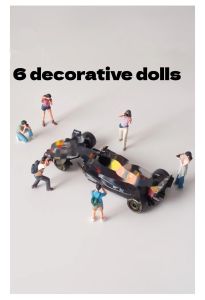 New Desktop Mini Remote Control Racing ChildrenS Soothing Toys Desktop Car Ornaments Simulated Racing Models Holiday Gifts