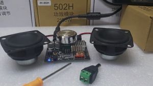 COD KIRIM CEPAT Wuzhi Audio Bluetooth 5.0 Amplifier Channel 2.0 2x50W ZK 502H / ampli power full bass subwoofer mobil kit speaker aktif bluetooth stereo bass mini salon 12 volt karaoke lengkap sound system / ampli rakitan bas empuk siap pakai 1 paket