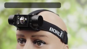 Boruit | BORUiT HP5000 Ultra Bright LED Headlamp 2200LM SST40 21700 Headlight Type-C Rechargeable Head Torch for Camping Fishing Hunting