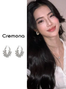 Minimalist Style Beaded Earrings Unique Attractive coolDesigned Sensation EarLoop New Model 92 Yue CremonaFashion Jasion