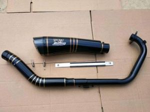 KNALPOT RACING R9 H2 BLACK CBR R15 VIXION SONIC GSX FU TIGER MEGAPRO DLL