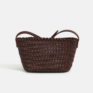 Womens Designer PU Woven Shoulder Bag 2026 Luxury Soft Tote Handbag Korean Style Daily Commute Crossbody bags