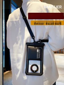 Floating Waterproof Phone Bag for Swimming Touch Screen Compatible under 7 Inches Universal Waterproof Case for Mobile Phones