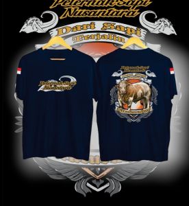 kaos peternak sapi nusantara dari sapi terjalin silaturahmi