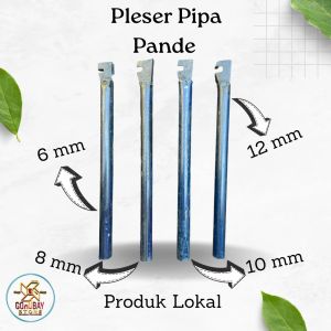 Pleser Besi Beton Pipa Alat Pembengkok Lubang Diameter 6 8 10 12 mm
