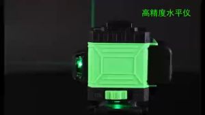 12/16 Line Laser Level 360° Rotary Cross 3D 4D Green Light Self-Leveling Auto Measurement Tool Remote Home Line