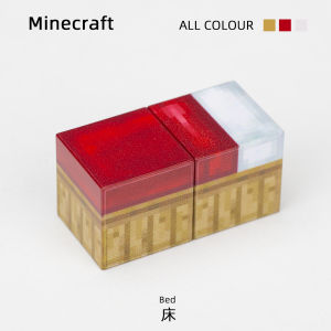 Magnetic Blocks My World Iron Door Oak Door Birch Door Educational Toys Game Accessories Single Bed Childrens Playtime