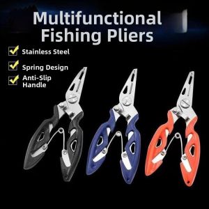 KNOLIEV | Multi-Purpose Fishing Pliers Stainless Steel
