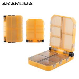 1Pc Fishing Tackle Box with Independent Compartments & DIY Partitions Damping Shaft Design for Fishing Accessories Storage