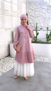 TUNIK NIBRAS SELARAS 032 ATASAN WANITA TERBARUU DAILY KASUAL KEKINIAN KONDANGAN KULIAH PREMIUM TERMURAHHH