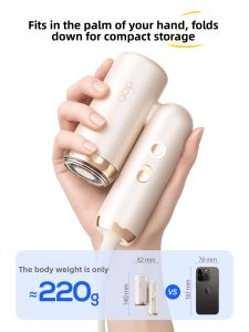 ABP | Portable Foldable Negative Ion Adjustable Power Mini Hair Dryer