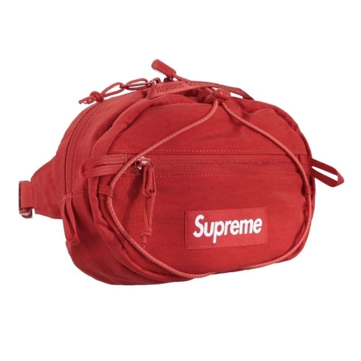 Supreme Waist Bag (FW20) Dark Red Lazada