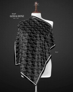 GeraldineScarf Arrafi Jilbab hijab kerudung dewasa segiempat motif huruf daily simple mewah terbaru new terlaris terkini modern kekinian murah viral lebaran2024 adem mudah di bentuk cantik bahan voal exclusive cantik bayar ditempat COD gratis ongkir garis