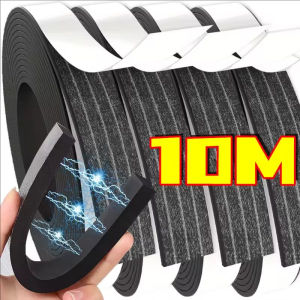 10M Self Adhesive Magnetic Tape Cuttable Rubber Magnet Tape Strong Flexible Magnet Stripe for Refrigerator Photo Posters Fixed Tools