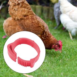 100 Pcs Multiple Colour Chicken Leg Rings Adjustable Chicken Identification Leg Bands Inner Diameter 18mm to 26mm for Poultry