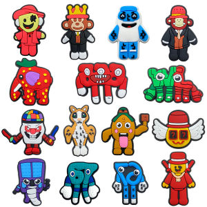 Hot Toys | 15/50Pcs Cute Italian Brainrot Shoe Charms For Slides Sandals PVC Shoe Decorations Accessories For Christmas Gift Party Favor