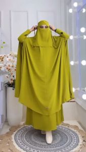 BISA COD TERBARU!! One Set Gamis Syari Kode ASIMNI Bahan Kringkel Premium By Ory AjeZas Collection