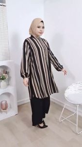 TN-01 Tunik Rayon Armor Premium LD110 LD120 Allsize Kemeja Atasan Wanita Blouse Baju Wanita