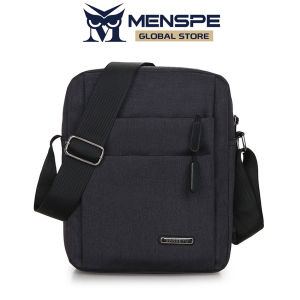 MENSPE กระเป๋าสะพายผู้ชายสำหรับผู้ชายกระเป๋าแมสเซนเจอร์กระเป๋าธุรกิจกระเป๋าเดินทางกันน้ำความจุมากกระเป๋าลำลองน้ำหนักเบากระเป๋าแฟชั่นกีฬา Crossbody สำหรับเสื้อยืด