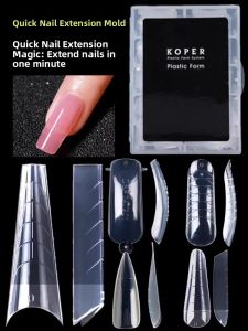 GANGHOU | Ultra-thin Seamless Extend Nail Extensions Professional Salon Use for Shaping