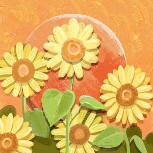 20x20 Lukisan Seri G & S & M: DIY Paint By Number Kit