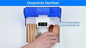 Disinfect Chopstick Holder Household Wall Mounted Chopstick Basket Storage Box Kitchen Disinfection Machine