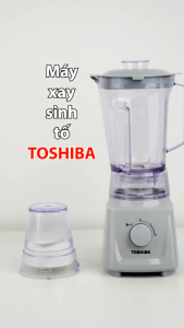 Máy xay sinh tố Toshiba MX-60T(H) | 600W 2 cối nhựa | Bảo hành chính hãng 12 tháng