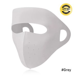 Thin Cooling Face Mask Women Breathable Sun UV Protection Cycling Full Face Mask Summer Ice Silk Outdoor Beach Sun Shield