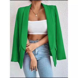 Blazer Style Terbaru / Jas Wanita Elegan Full Furing