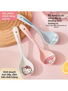 Muỗng Súp Gốm Bóng Lớn