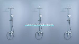 ANNWA 3 in 1 Shower Set for Bathroom - Multi-Functional Handheld | 180° Swivel Faucet Brass Body | High Pressure Easy-Clean/COD (ARROW Group)