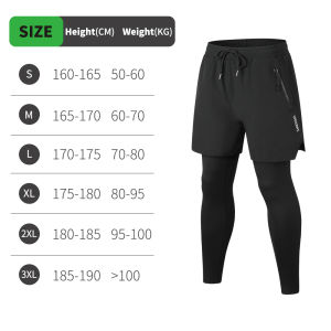 WOSAWE | WOSAWE Men Women Cycling Pants 2 in 1 Soft Padded Bicycle Pants Breathable Quick Dry MTB Road Bike Trousers with Zip Pockets