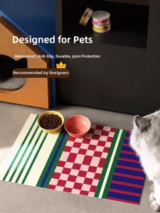 YUNHAOBUYI | Dopamine Colored Pet Mat Waterproof Anti-Urination Slip Resistant