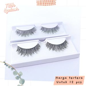 bulu mata 3D 004 (12 pasang) free cover