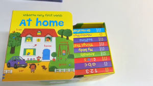 หนังสือภาพเด็กภาษาอังกฤษ | คำศัพท์พื้นฐาน Usborne | หนังสือกระดานเรียนรู้เบื้องต้นสำหรับเด็ก