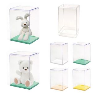 TRACK ORGAN27TR7 Dustproof Storage Box Thickened Transparent Doll Display Box Quality Acrylic Display Cabinet Home