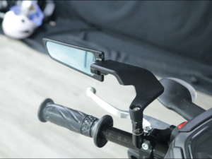 CNC Wind Wing Rotating Side Mirror Universal Reduces Wind Resistance Full Alloy