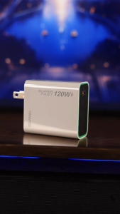 Tranyoo US8 120W Gallium Nitride Fast Charge set Type-C Port Power Adapter Type-C to Type-C Charge Cable