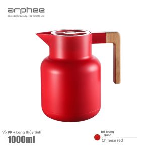 Bình Giữ Nhiệt Lót Thủy Tinh Phong Cách Nhật Bản