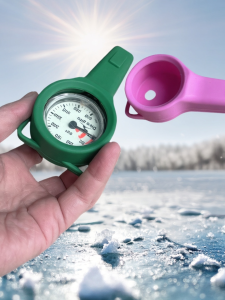 Vỏ Bảo Vệ Đồng Hồ Áp Suất Lặn Kim Loại Cao Áp SPG Vỏ Đồng Hồ Khí Ép Bên Hông Bằng Cao Su Vỏ Bảo Vệ Đồng Hồ Lặn