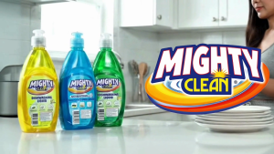 Mighty Clean Dishwashing Liquid Lemon - DWL- 1 Gallon (yellow)