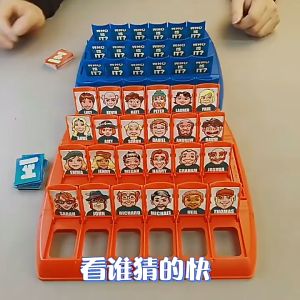 Mainan Anak Tebak Gambar Tebak Orang Permainan Papan Board Game WHO IS IT