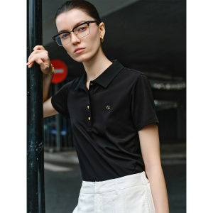 GIOVANNI VALENTINO | Business Casual Slim-Fit Womens POLO Shirt