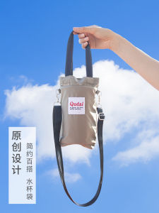 Large Size Portable Water Bottle Holder Hand Carry Thermal Cup Cover BBQ Insulated Mug Bag Universal Handbag for Picnic Travel