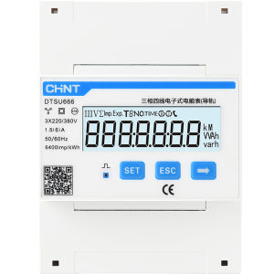 CHNT | Remote Meter Reading Multifunction Smart Electricity Meter 380V Three Phase