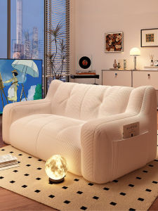 Lazy Sofa Double Tatami Can Lie Can Sleep Bedroom Small Sofa Balcony Leisure Bean Bag Recliner Human Dog Bed Modern Simple Style