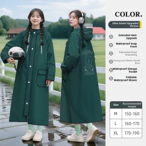 ZHENGYU | Full-body Long Waterproof Raincoat